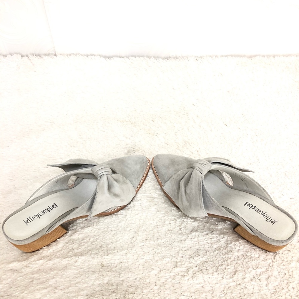 🌸OFFERS?🌸Jeffrey Campbell Cyrus Mule in Dusty Gray 5.5